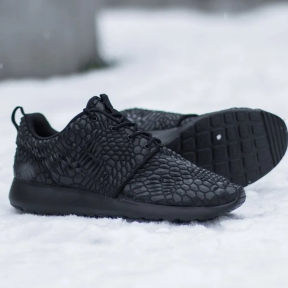 Nike Shoes - NIKE Roshe One DMB “Triple Black” Women’s Sneakers Size 8 – Rare Edition